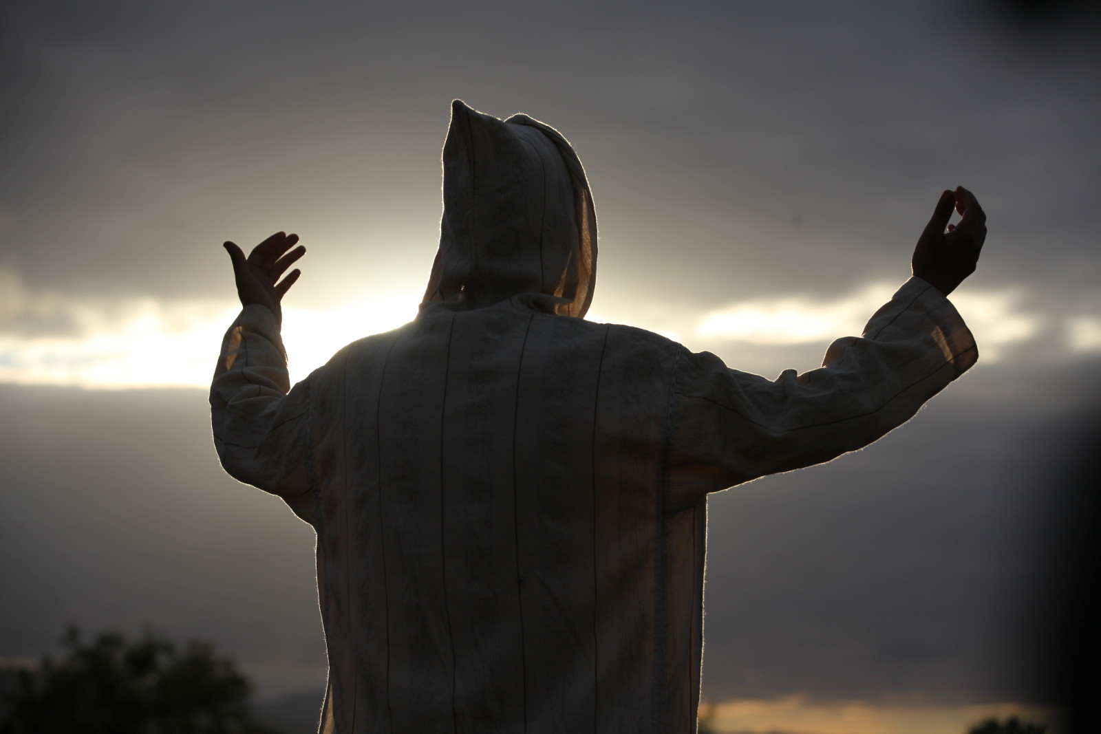 Moroccan Man Praying