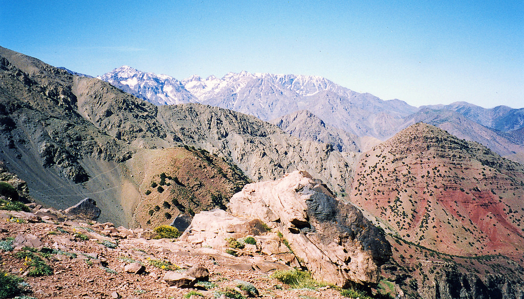 atlas mountains in Morocco